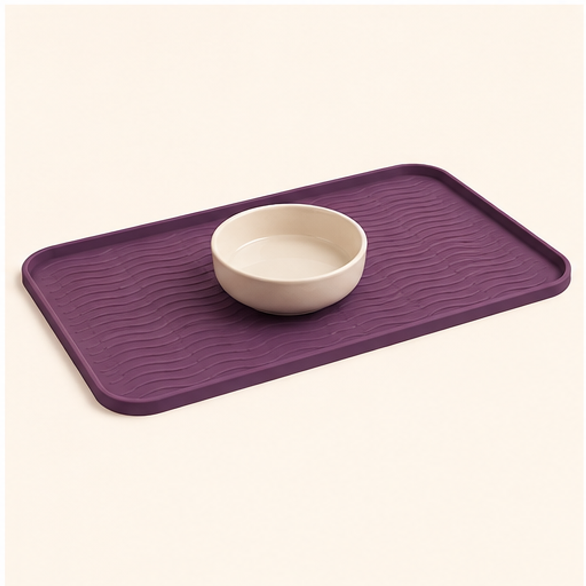 Cat Water Bowl Splash Mat — overview