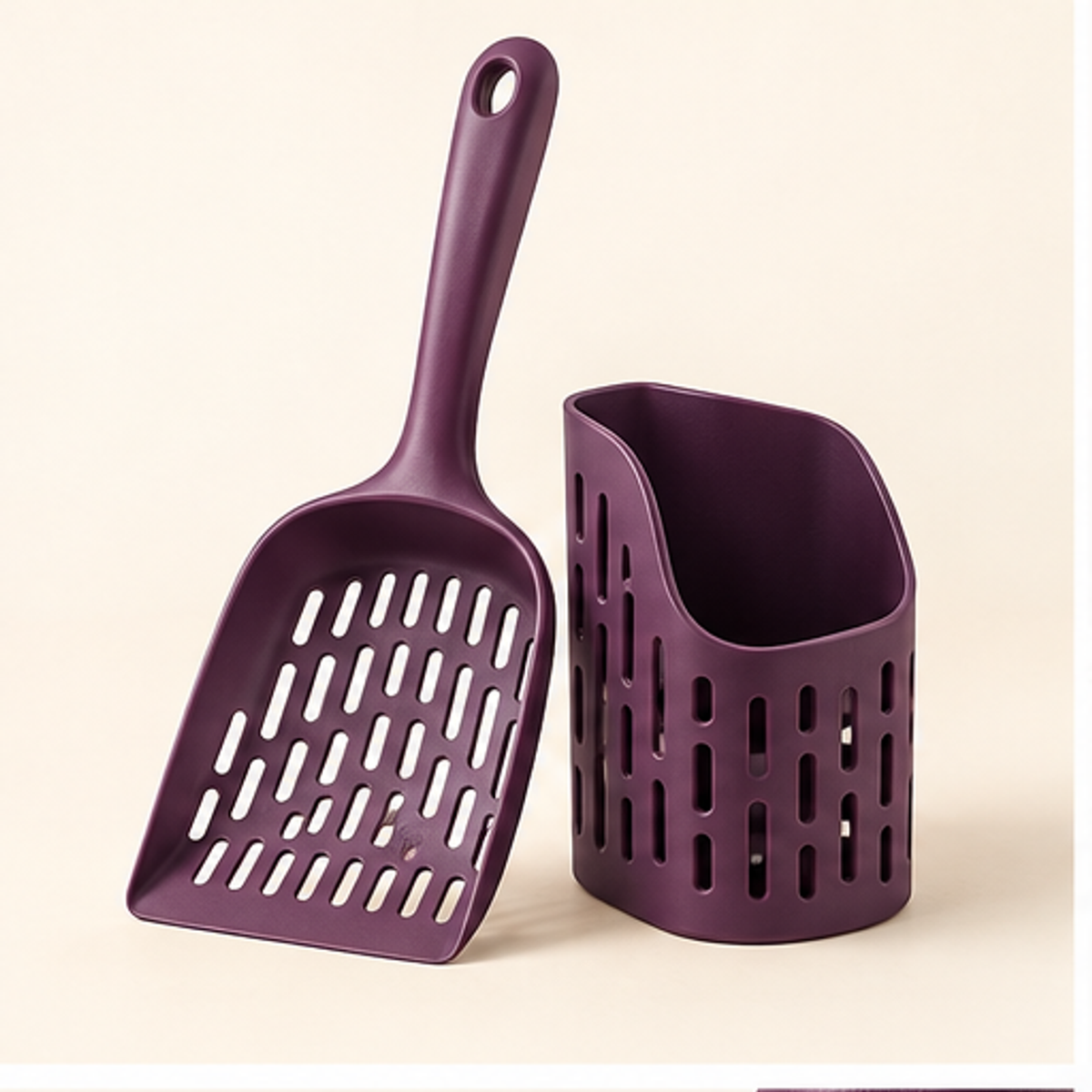 Litter Scoop and Holder Set — hero
