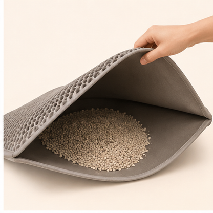 Double Layer Litter Trapping Mat — feature