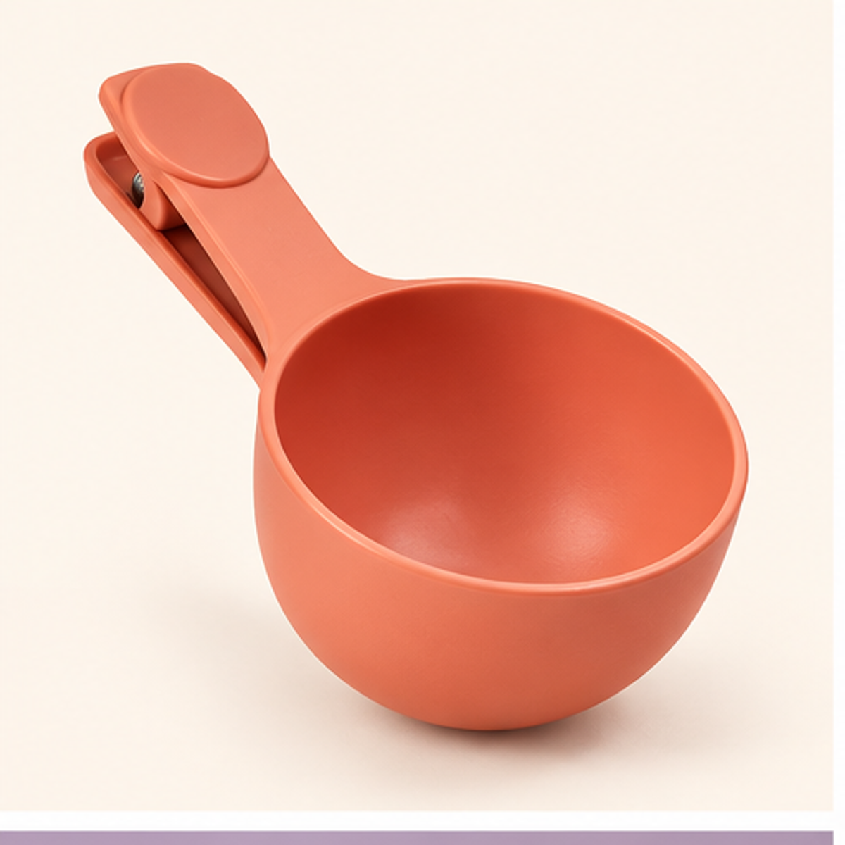 Pet Food Scoop with Bag Clip — hero