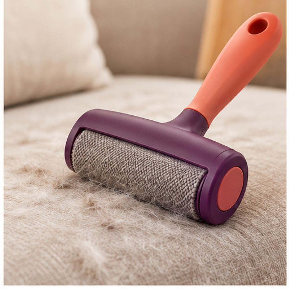 Reusable Pet Hair Roller — lifestyle